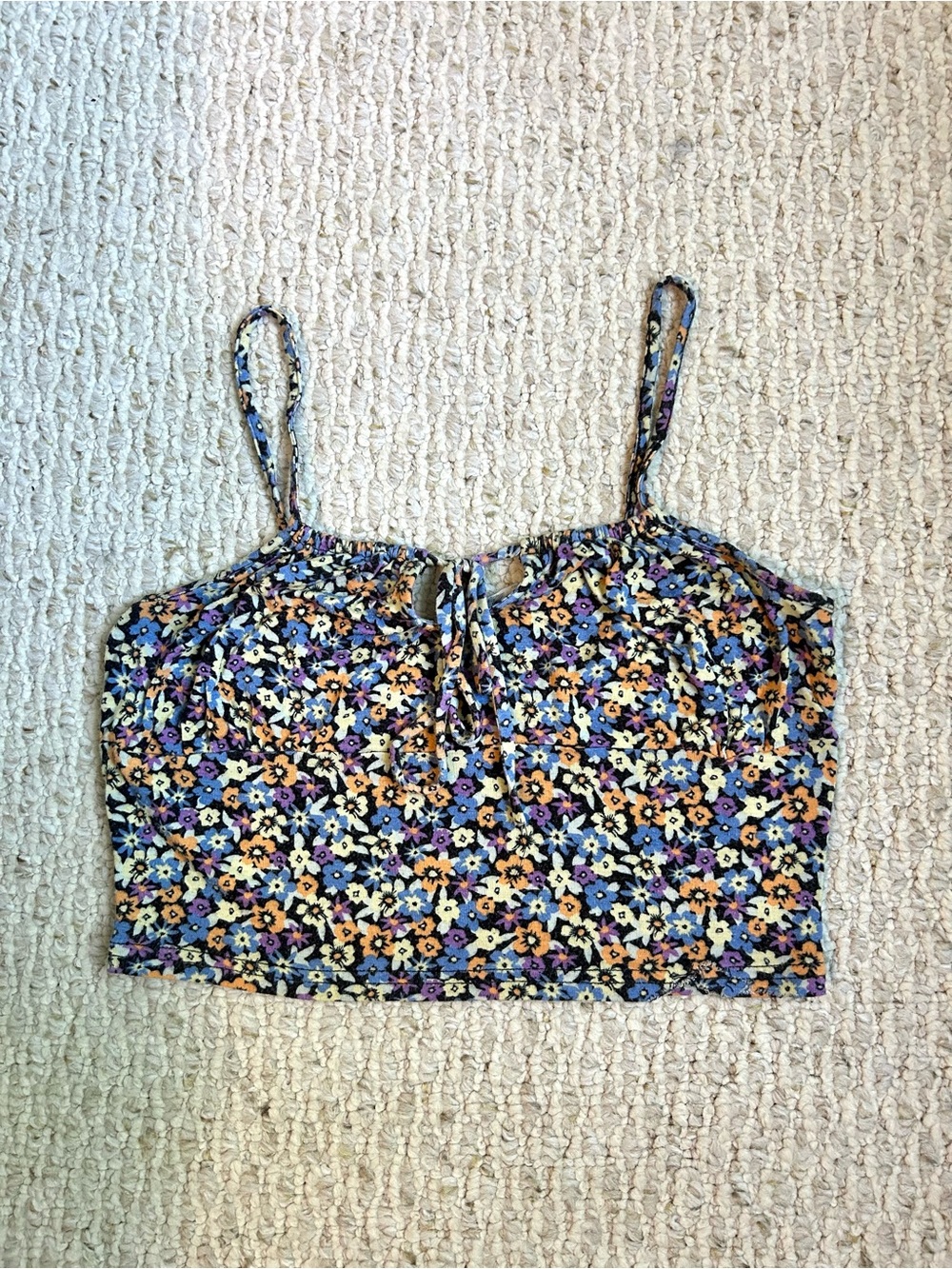 Pacsun “Me To We” Floral Tank Top
